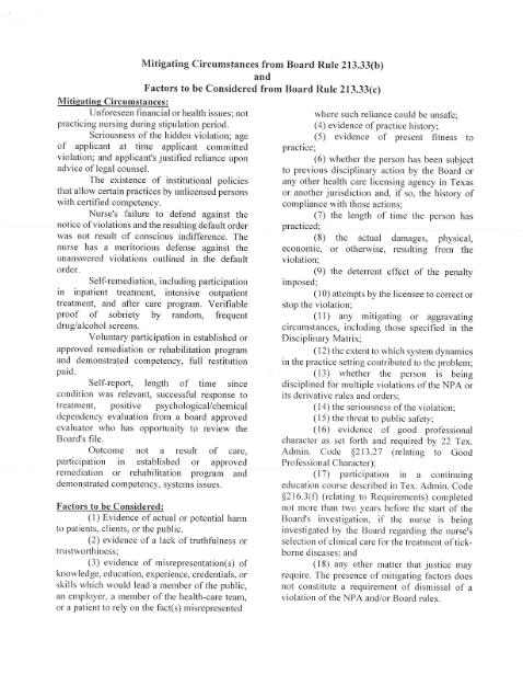 Anatomy of a Texas Board of Nursing Investigation Letter